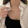 Sweater Chain Boyfriend Gift Korean Style Necklace Men Necklace Clavicle Chain Geometric Necklace