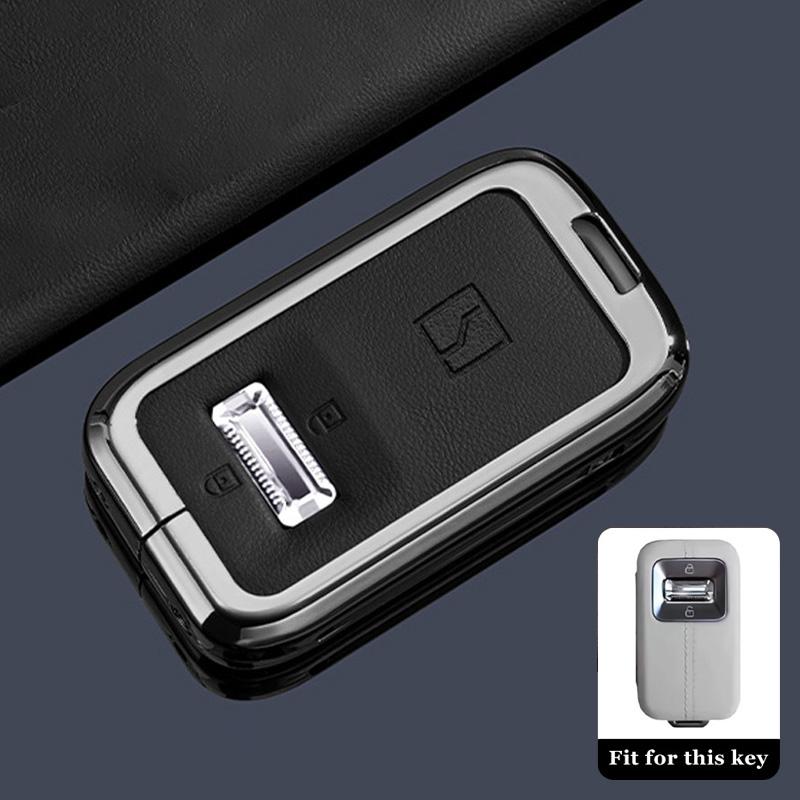 Étui Porte-Clés de Voiture Pour Zeekr 9X Ultra Max Porte-Clés Housse de Protection Télécommande Sac Coque Support Accessoires Fob