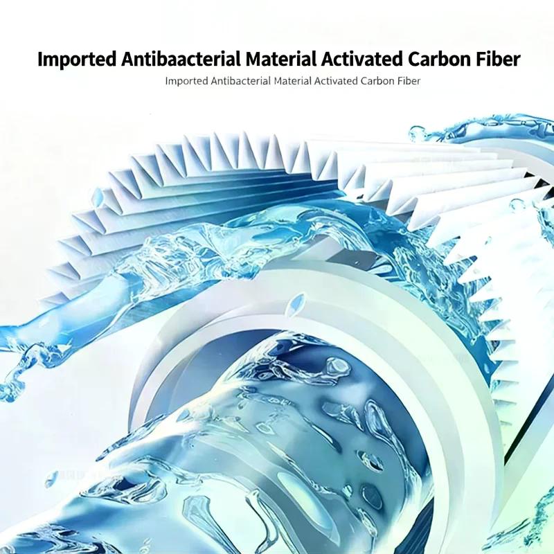 Universal Shower Filter Increases Water Pressure Removes Impurities For Standard Shower Heads Water Purification Cartridge