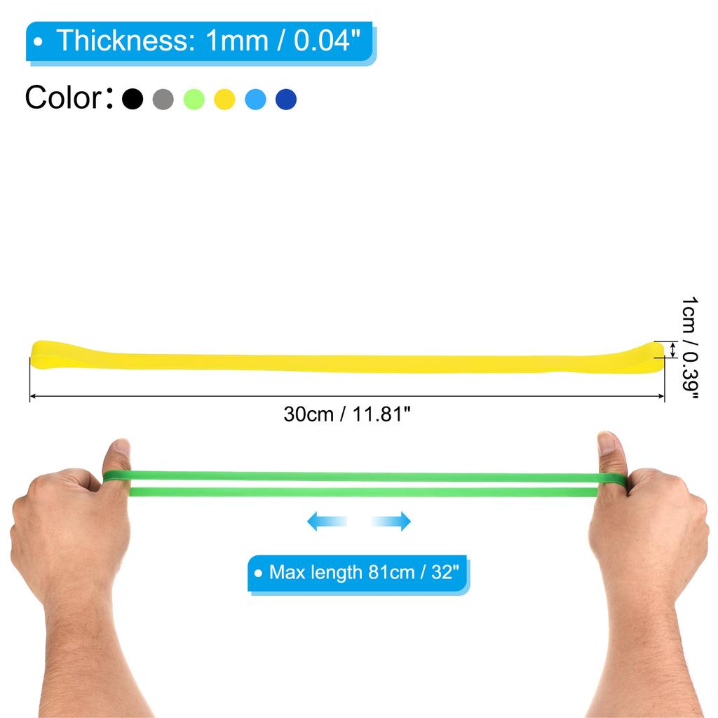 Towel Bands, 6 Pack Elastic Elastic Beach Chair Towel Clips Silicone Rubber Bands Straps for Beach Pool Cruise Chairs