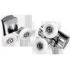 Upper Lower Wheel Hardware Home Runners Supplies Top 23mm Accessories Bathroom Bottom Parts Silver Slide Roller