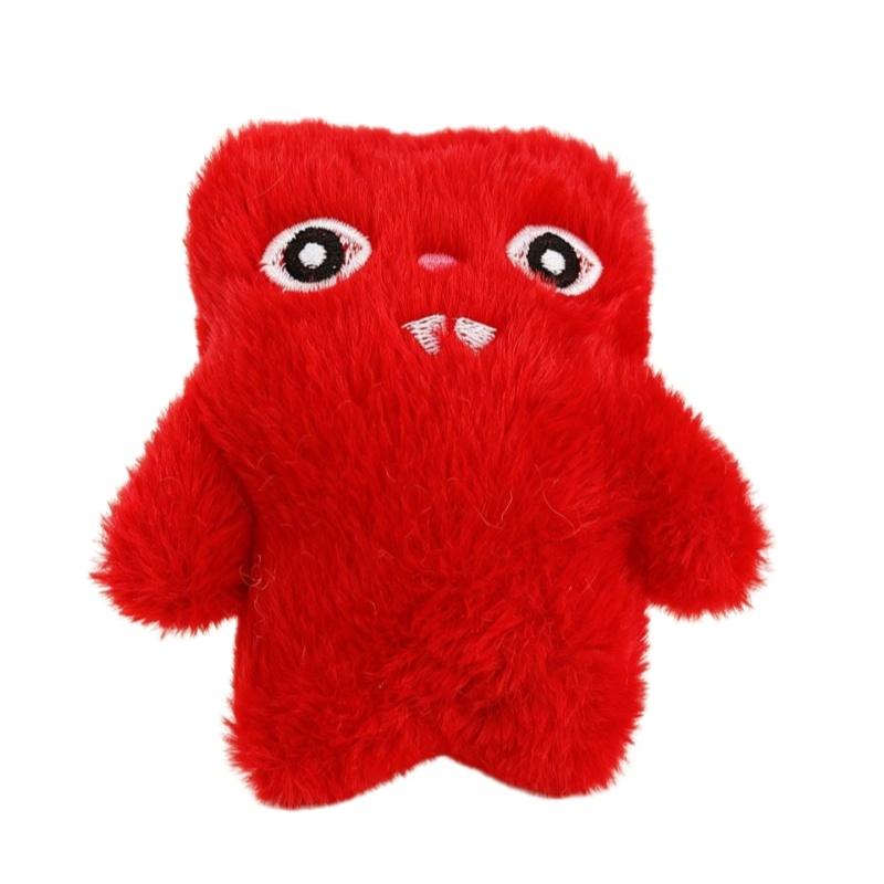 New Plush Funny Doll Keychain Animation Peripheral Kawaii Creative Ugly Cute Bag Charm Keychain Pendant Accessories Gift