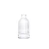 Glass Retro Stripe Aroma Diffuser Bottle, Flameless Fragrance, Multiple Specs, Essential Oil Decanter, Home Living Room Ornament