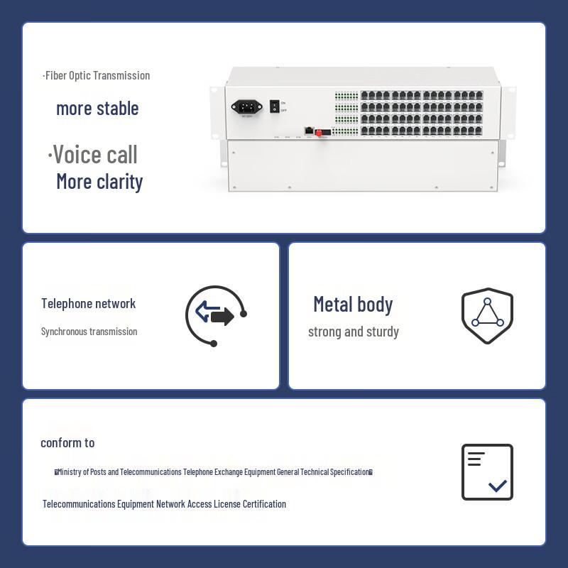 Zhongke Optoelectronics PCM Voice Fiber Optic Multiplexer with Gigabit Ethernet