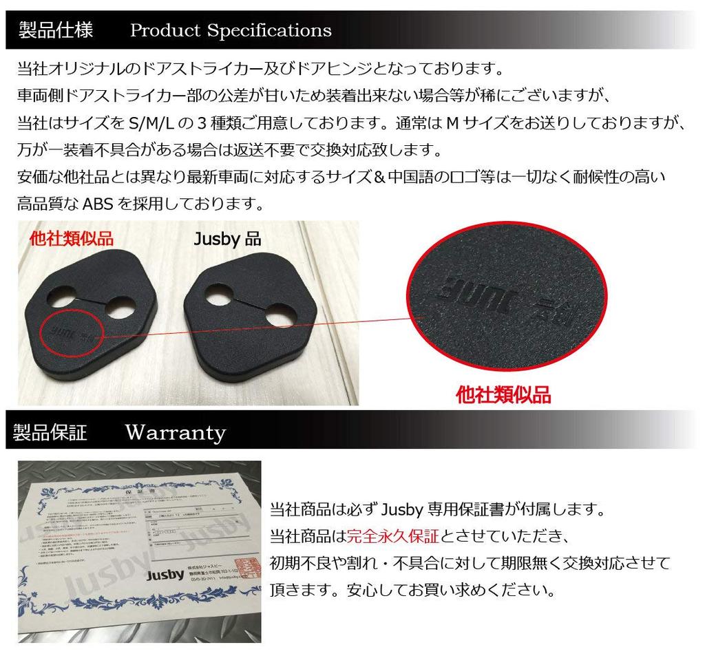 Toyota 80 Series Harrier Exclusive Door Striker Door Hinge Cover for 1 Door Cover