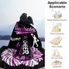 Cheer Personalized Name Blanket Cozy Personalized Blanket Comfortable Suitable for Chair Nap Sofa Living Room Four Seasons Multipurpose
