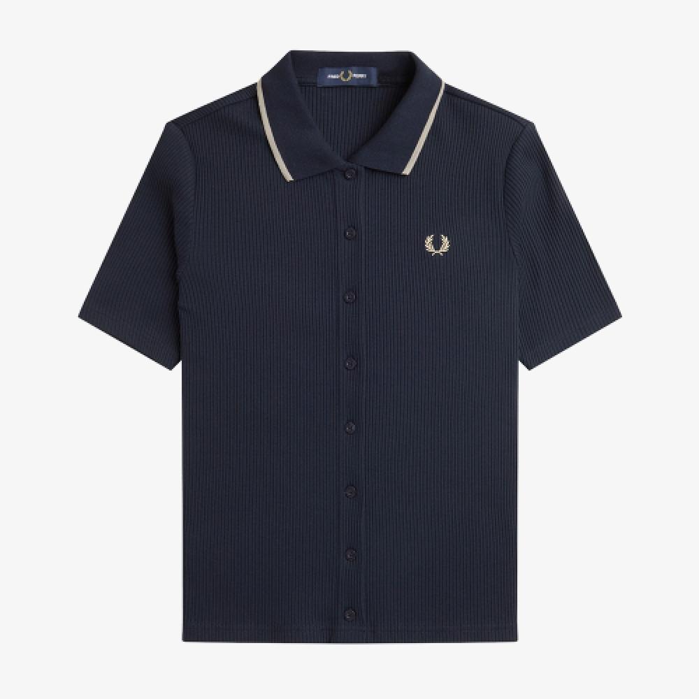

FRED PERRY [Женская] Рубашка на пуговицах через губу 608 AFPF2417150 608