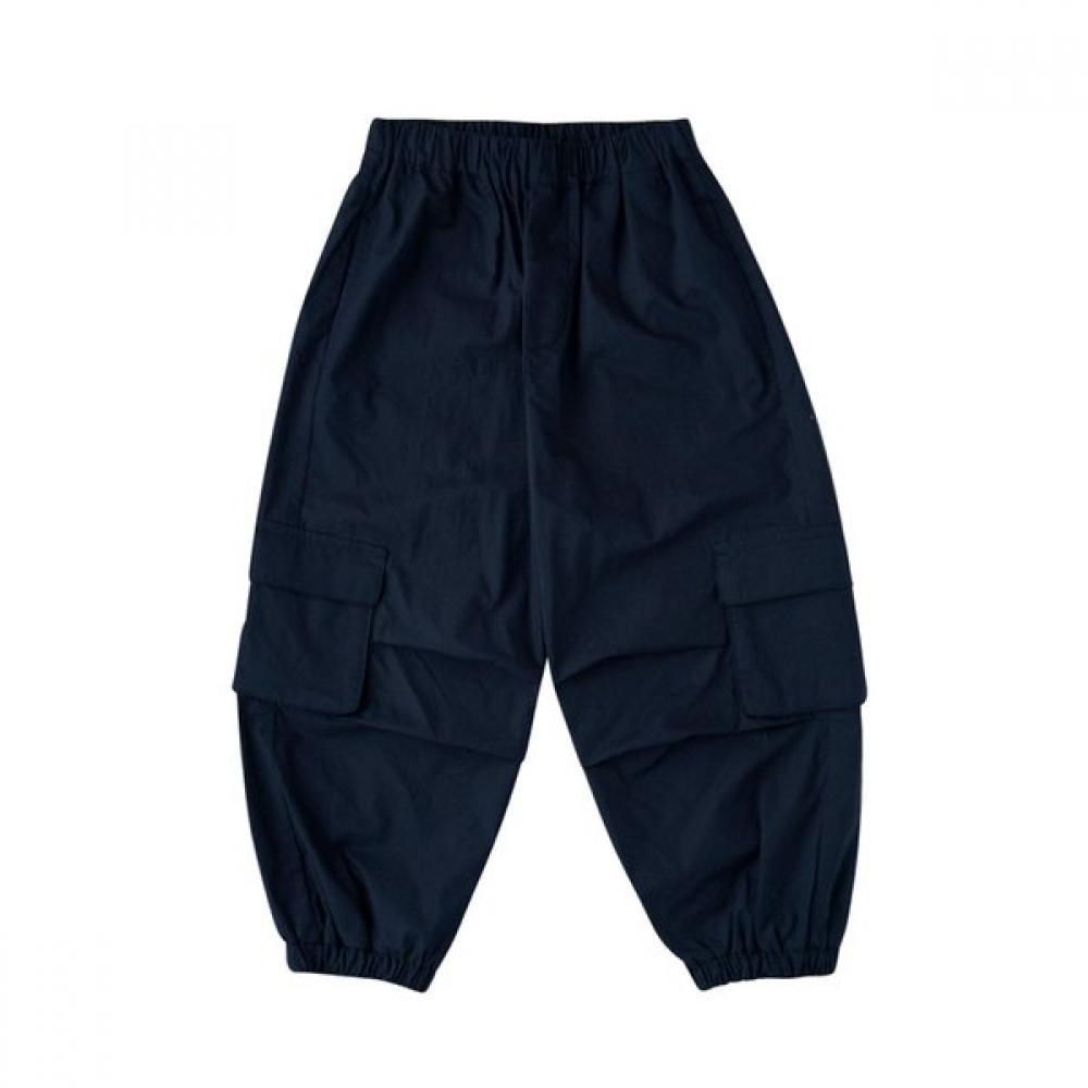 Little Ground Navy Cotton Jogger Pants  76111 415 06 NAVY/130