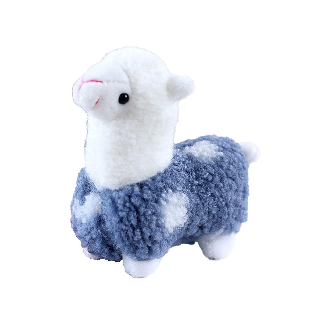 Cute Alpaca Plush Toy Kids Animal Stuffed Soft Toy Doll Birthday Decoration Gifts Bed for Girls Child Keychain Pendant
