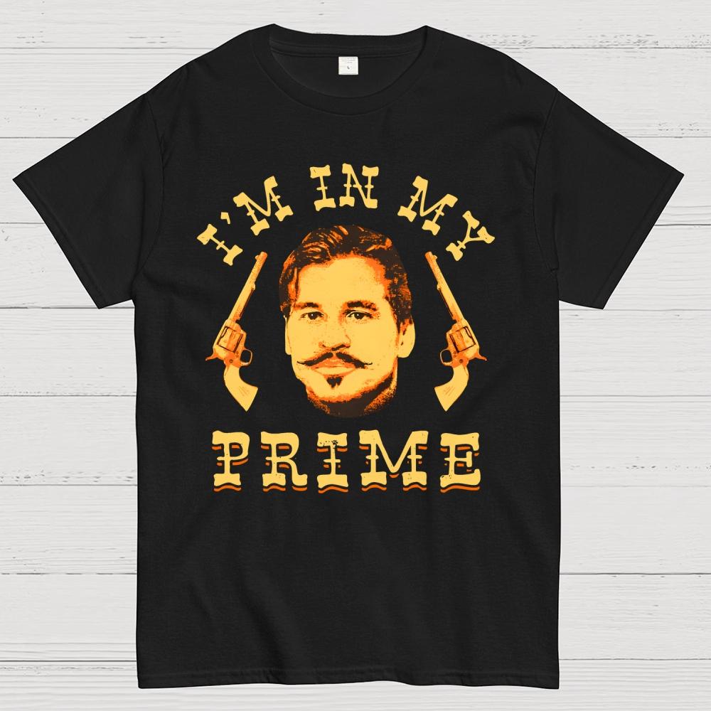 Doc Holliday - I'm in My Prime 100% Cotton Summer Casual Cool Loose T-Shirt