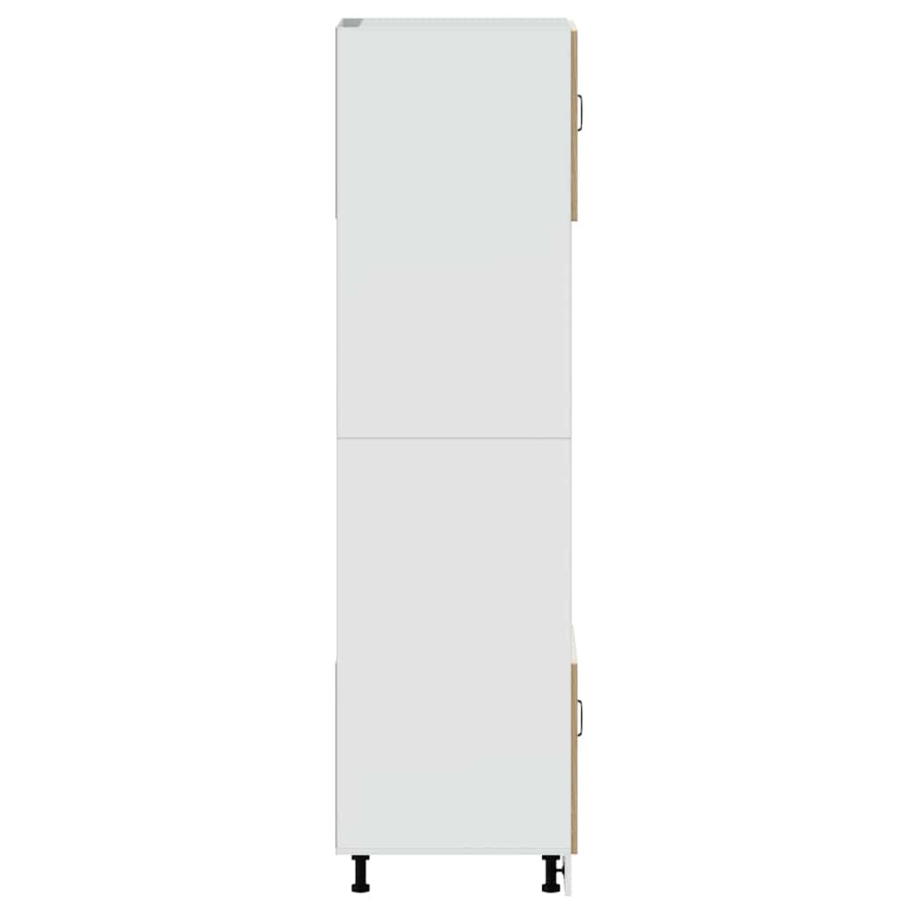 Built In Oven Cabinets 2 Pcs Kalmar Sonoma Oak Wood Based Panel