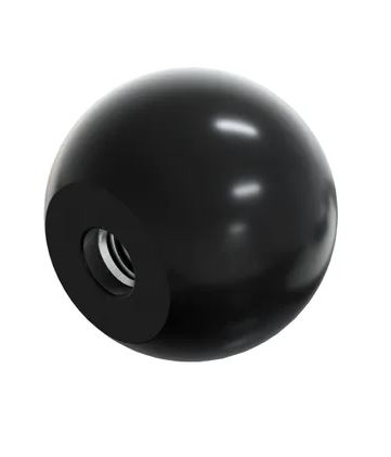 Bakelite Handle 'Ball' Black M10*40Mm Din319C - Hs 092520