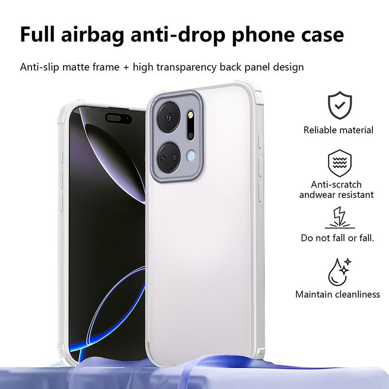 High Quality Soft Silicone Transparent Phone Case For Honor X6 X6A X6B X6C X7A X7C X7D Shockproof Camera Lens Protect Cover