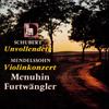 LP Record SCHUBERT  MENDELSSOHN MENUHIN FU  Unvollendete  Violinkonzert SMVP8040 Die Volksplatte 1969 Germany Classical Used