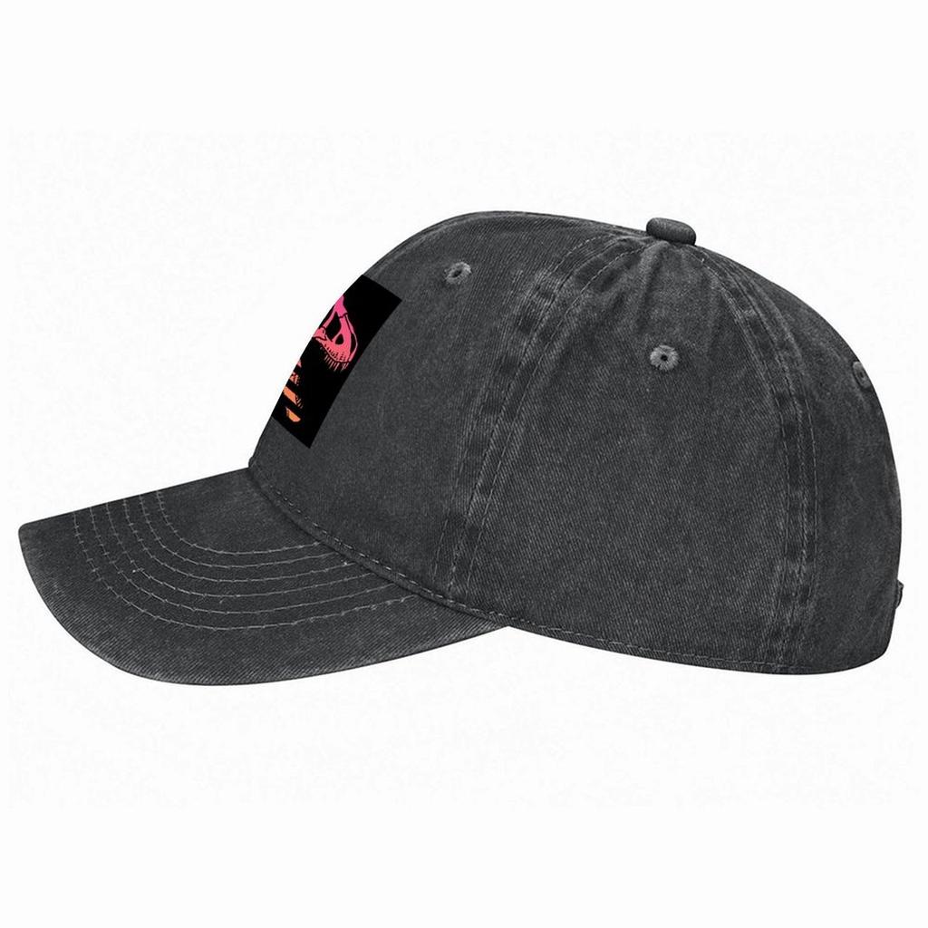 2026 Jurassic World T-Rex Dino Pink Gradient Skull Design Baseball Cap Designer Cap Winter Hat |-F-| Sports Cap Women's Men's
