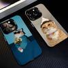 Cool Cat Cute Phone Case For iPhone17,16,15,14,13,12,11,Pro,MAX White Matte Shockproof Cover