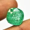 Natural CERTIFIED Green Emerald SQUARE Cushion Cut 17.65 Ct Loose Gemstone