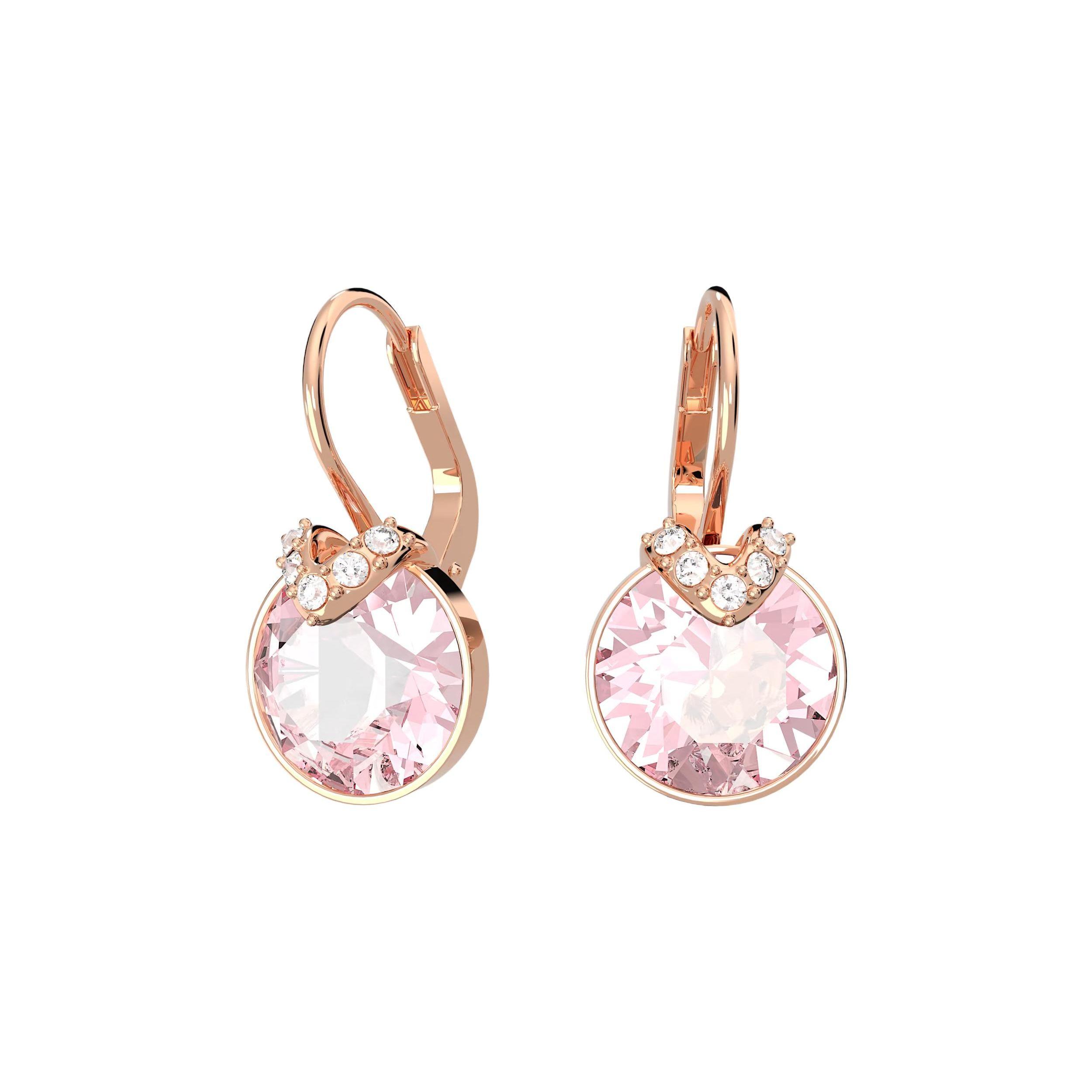 Swarovski Bella Teardrop Round Cut Earrings Women earrings 5662114 Box (Random Color)