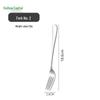 HUIHUADU 410 Stainless Steel Table Fork Set