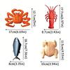 Kids Cutting Food Pretend Kitchen Toys Simulated Seafood Disassembly Crab/Tuna/Turkey Set Educational Role Play Gift Girls Toys