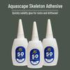 Quick-Drying Aquarium & Landscaping Glue for Driftwood, Stones, and Moss