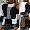 Camicette e Camicie Casual da Donna alla Moda a Maniche Lunghe