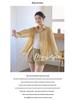 Women's Retro Plaid Loose Fit Shirt - Korean Style Long Sleeve Top for Spring & Autumn Casual Wear