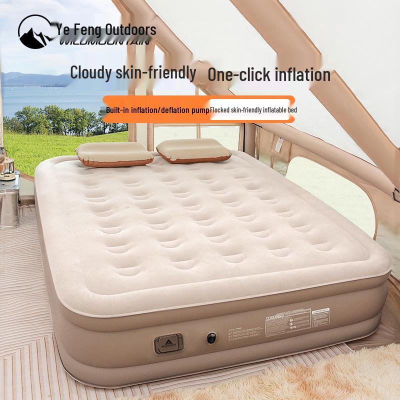 MATERASSO gonfiabile automatico da campeggio ENJOYSPACE - Letto gonfiabile pieghevole singolo/doppio