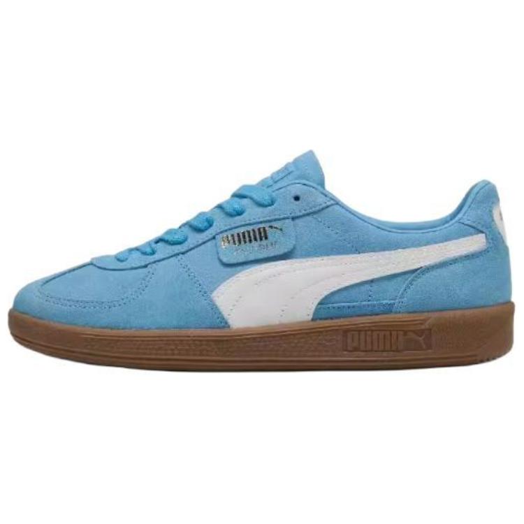 Puma Palermo Unisex Team Light Blue Puma White 396463-44 EU 36