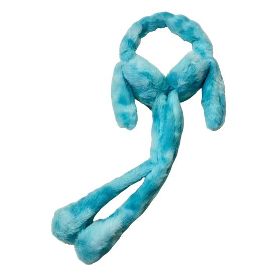 Dámský zimní ohřívač uší Roztomilé plyšové náušníky s pohyblivými skákacími králičími uši Přechodová barva Kryty uší Čelenka pro ženy dívky