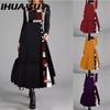 Women's Fashion Autumn Winter Long Sleeve O-Neck Casual Dresses