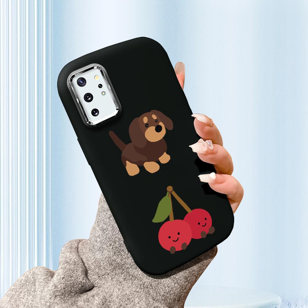 Solid Color Silver Edge Lens Fatty Case Miękka TPU Płynna silikonowa obudowa Odporna na wstrząsy obudowa telefonu do Xiaomi Redmi Samsung