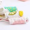 Pure Cotton 360° Baby Saliva Bib - Six-Layer Petal Design