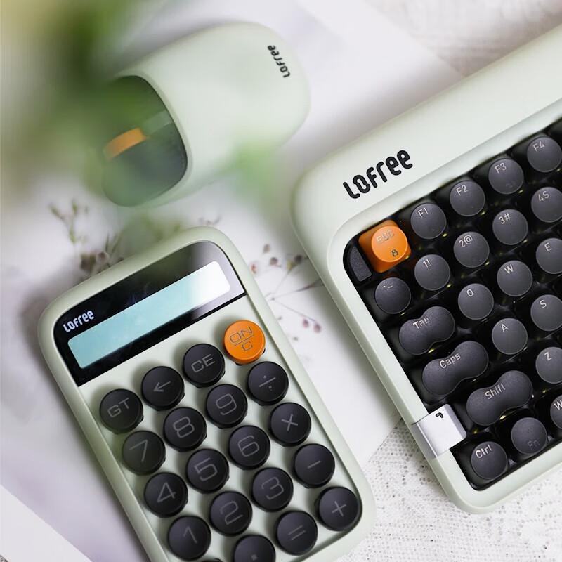 Lofree 1970S Retro Dot Mechanical Keyboard 3-Piece Set