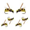 10/15/20/25Pcs Artificial Floating False Bee Lure Bait Fishing For Trout/Bass Flies Fishing Lure Bait