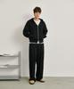 GLW Wide Double-Pleat Sweatpants Black
