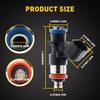 GZCHUMU High Quality Fuel Injectors 1 Set of 6  For Chrysler Dodge Ram Jeep 3.6L OEM 5184085AC 0280158233