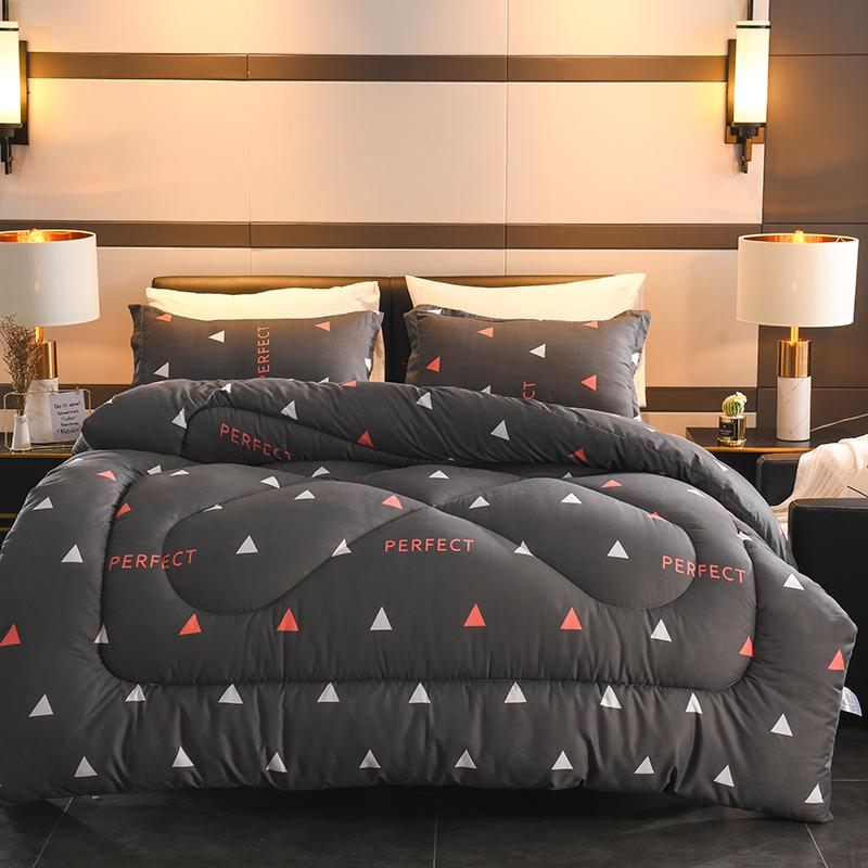 SF King Queen Twin Full Size Comforter New Design 4 Seasons Quilt High Quality Comforter Colorful Duvet Winter Thicken Blanket