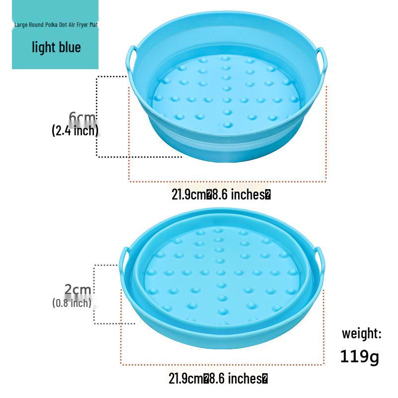 Silikonowa Forma do Pieczenia i Mata do Frytkownicy Powietrznej - Silikon Spożywczy