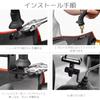 NIHOOOOH Clamp Bar for Motorcycle Handle Extension Bracket Set of