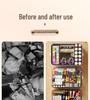 Portable Multifunctional Art Painting Toolbox: Multi-layer Plastic Storage Case for Watercolor, Chinese Painting Pigments, and Pencils