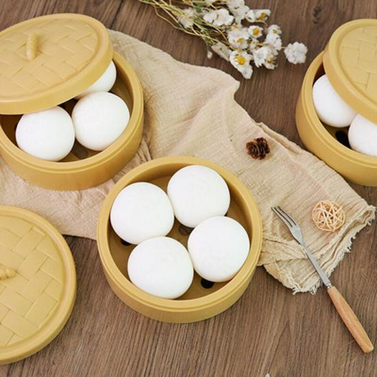 Creative Stress Relief Squeeze Toy - TPR Steamed Bun & Fried Dough Stick Simulations