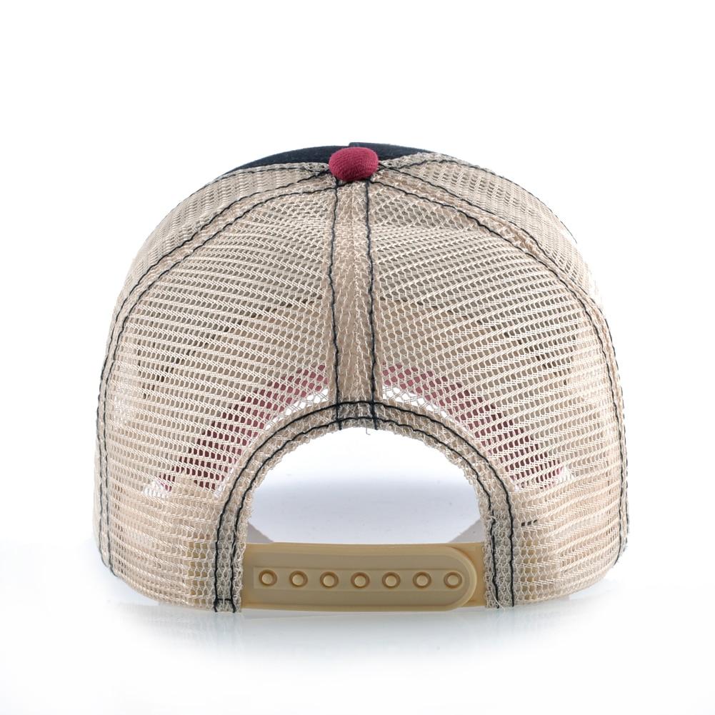 Atmungsaktive Mesh Baseball Cap Männer Neue Mode Trucker Caps Frauen Snapback Hip Hop Knochen Casquette Mit Kuh Patch Vier Saison hüte