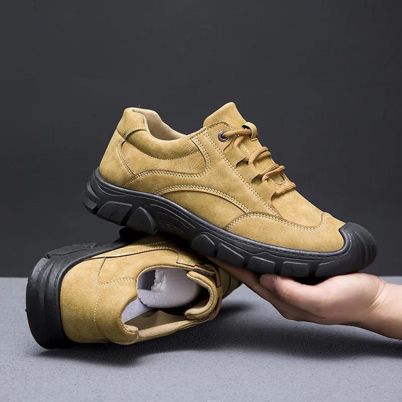 Men's Casual Shoes Outdoor Sneakers Men Retro Leisure Hiking Shoes Non Slip Comfortable Sports Walking Shoe Tênis Masculino