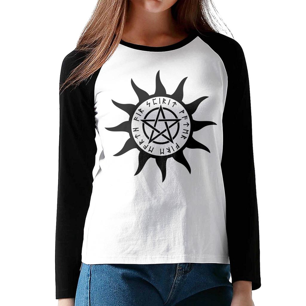 Fashion Women's Long Sleeve Baseball T 