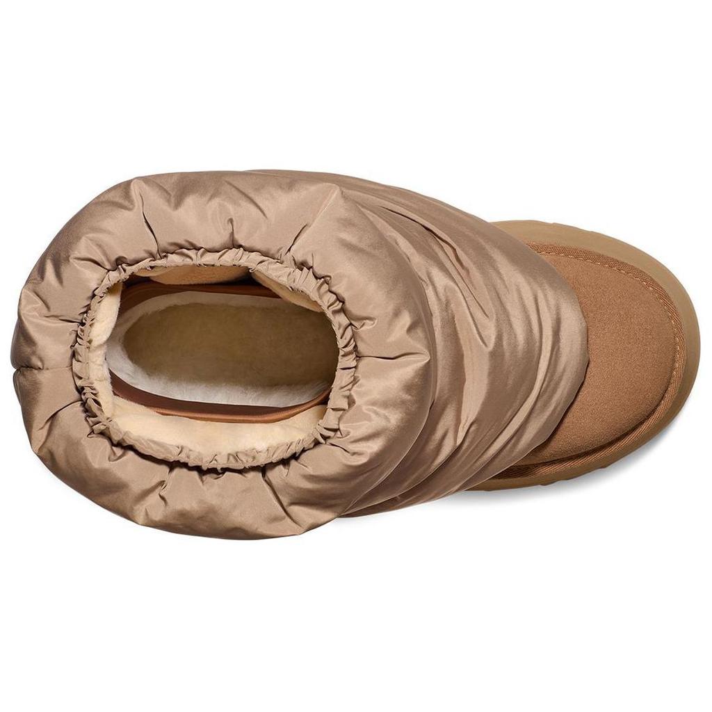 UGG Classic Mini Dipper Puffer Boot Amphora Chestnut Dámské 1158275-AHS