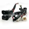 USB-Ladegerät für Autos, kompatibel mit Toyota: PD QC3.0 Dual-Schnellladung mit TYPE-C und verlustfreiem Kabelbaum
