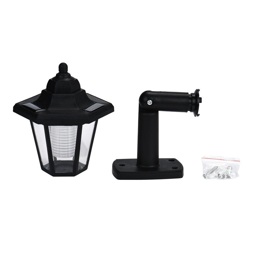 Neue 1 Stück Solar Power LED Licht Pfad Weg Wand Landschaft Berg Garten Zaun Lampe