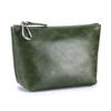 Kosmetiktasche, Kleine Leder-Kosmetiktasche für Handtasche mit Aufhängeschnalle, Reise-Kosmetiktasche für Lippenstifte, Münzen, Kreditkarte