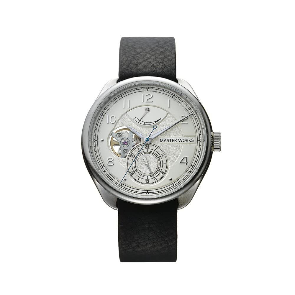 

[ШЕДЕВРИ] Masterworks Quattro001 MW08SI-FDBKG8 Годинник Чоловічий Автоматичний Відкрите Серце Скелетон 41мм Шкіряний Ремінець Чоловічий Годинник вершковий